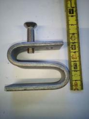 S - Klammer Befestigung verzinkt 