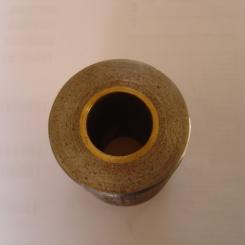 Zugdeichsellager Ø28/60x80mm m. Messingbuchse 