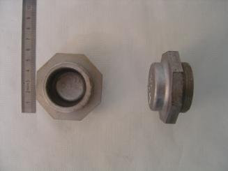 Rad-Nabendeckel Alu. Alu. mit Gewinde 