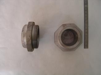 Rad-Nabendeckel Alu. Alu. mit Gewinde 