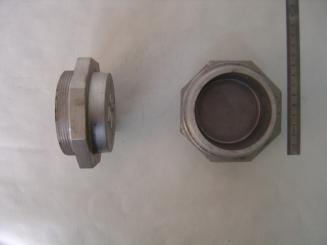 Rad-Nabendeckel Alu. Alu. mit Gewinde 