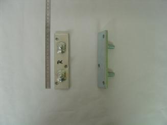 Grundplatte (rechts) z. Pneuwagenverschluss 
