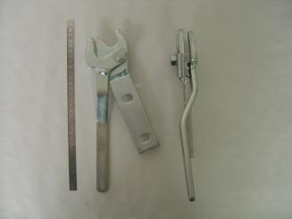 Pneuwagenverschluss ohne Grundplatte  links 