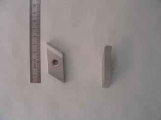 Gewindeplatte M8 57x20x8 Trapez 