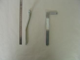 Hebel links f. Spannseil (Ausschnitt eckig) 