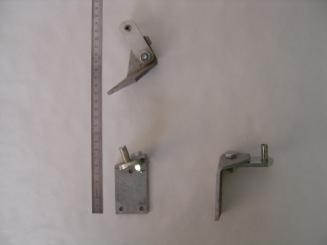 Kettenhalter-Sicherung z. Stahlbordwand rechts 