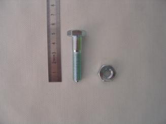 Schraube 6-Kant M10x45 