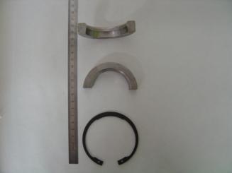 Halbschalen di Natale 2 Hälften Ø55mm 