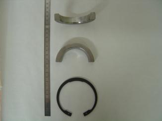 Halbschalen di Natale 2 Hälften Ø65mm 