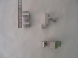 Verschlussstangenhalter fester Teil Breite 20mm 