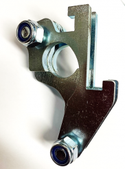 Verschlussstangenhalter komplett hinten links 