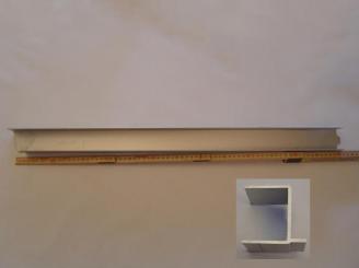 Alu Abschlussprofil Bordwand 70 unten SVR, SHL, HR 