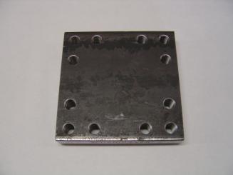 Anschweissplatte 160x160 M20 x 40mm 