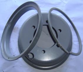 Stahlfelge 6.50 x15" Zwil. 