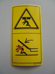 Kleber Schwenkbereich von Geräten Nr. 50 