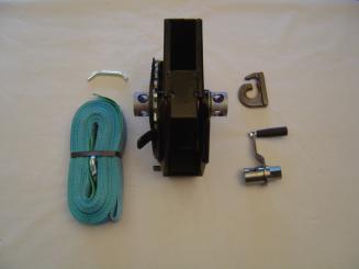 Bandwinde mit Kurbel rechts/links neue Ausführung 