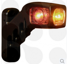 Positions Leuchte, LED, rechts 12/24V 