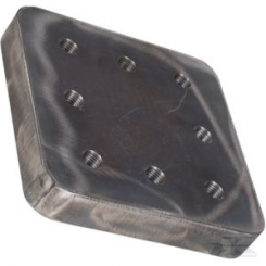 Anschweissplatte 110x100, 180x180x30 