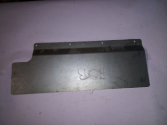 Nummernschild halter zu BOB Tridem 