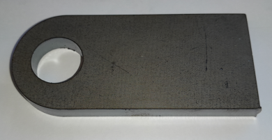 Halter Bindestange roh 8 x 40x90 