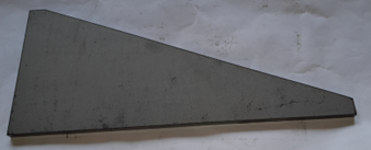 Spickel zu Anhängerkuplung 8 x 165x380 mm 