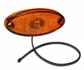 Positionsleuchte  LED, Flatpoint II gelb 