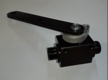 Hubbegrenzungsventil mit Griff 125mm 