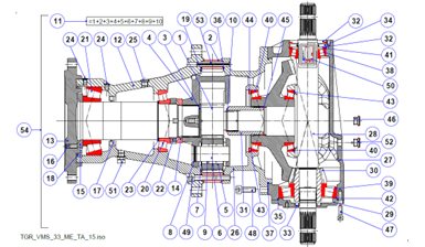 WINKEL GETRIEBE PGA 1602 