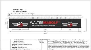 Kotschutzlappen 2400x300x5mm, mit Loch 
