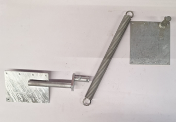 Bordwandfederung komp. m. Nieten VR HL 