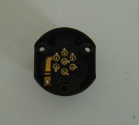 Lichtsteckdose PVC geschraubt 7 polig 
