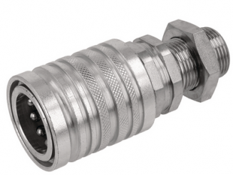 Steckkupplungsmuffe CEL15, BG 3, Stahl 