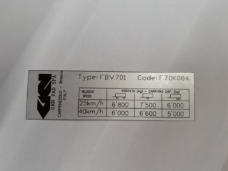 Achsschild zu FAD Typ VAV 114C1 