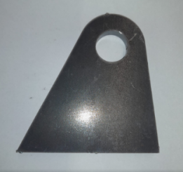 Laserteil zum anschweissen zu Hakensicherung 