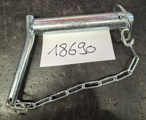 Stecknagel m. Kette zu Anhängekupplung 