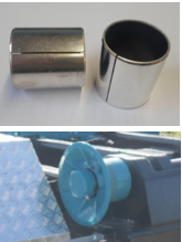 Gleitlager zu BOB Container Rolle 