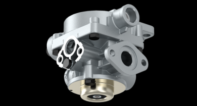 Anhänger-Bremsventil ohne Löseknopf mit Flanch 