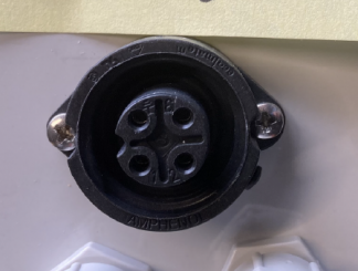 Steckdose zu Elektrobox, 4 Pol 