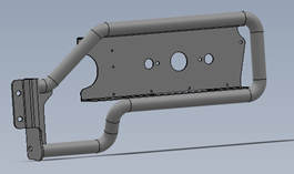 Lampenhalter hinten rechts BOB 25.33 