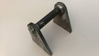 Anbindekonsole schmal, schräg 