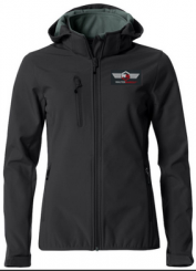 Softshell-Jacke schwarz Damen L 