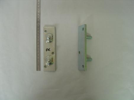 Grundplatte (rechts) z. Pneuwagenverschluss 