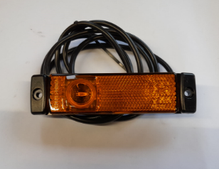 Positionslampe LED orange, mit Strahler 