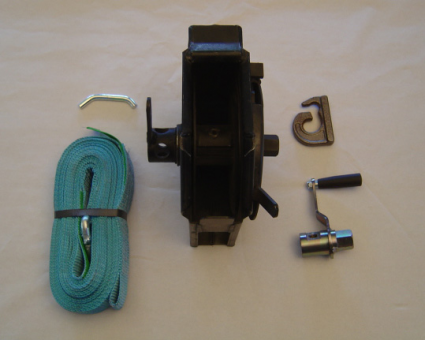 Exte Bandwinde mit Kurbel rechts 