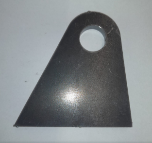 Laserteil zum anschweissen zu Hakensicherung 