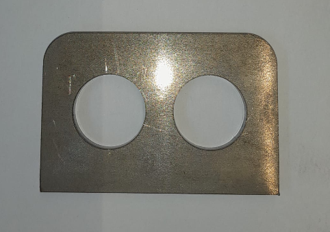 Halter für Schottverschraubung 2-fach 
