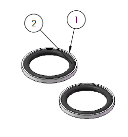 O Ring Dichtung zu Ventilblock 