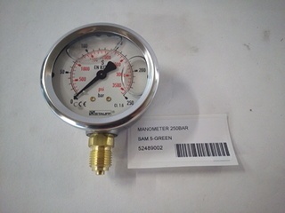 MANOMETER 250BAR 